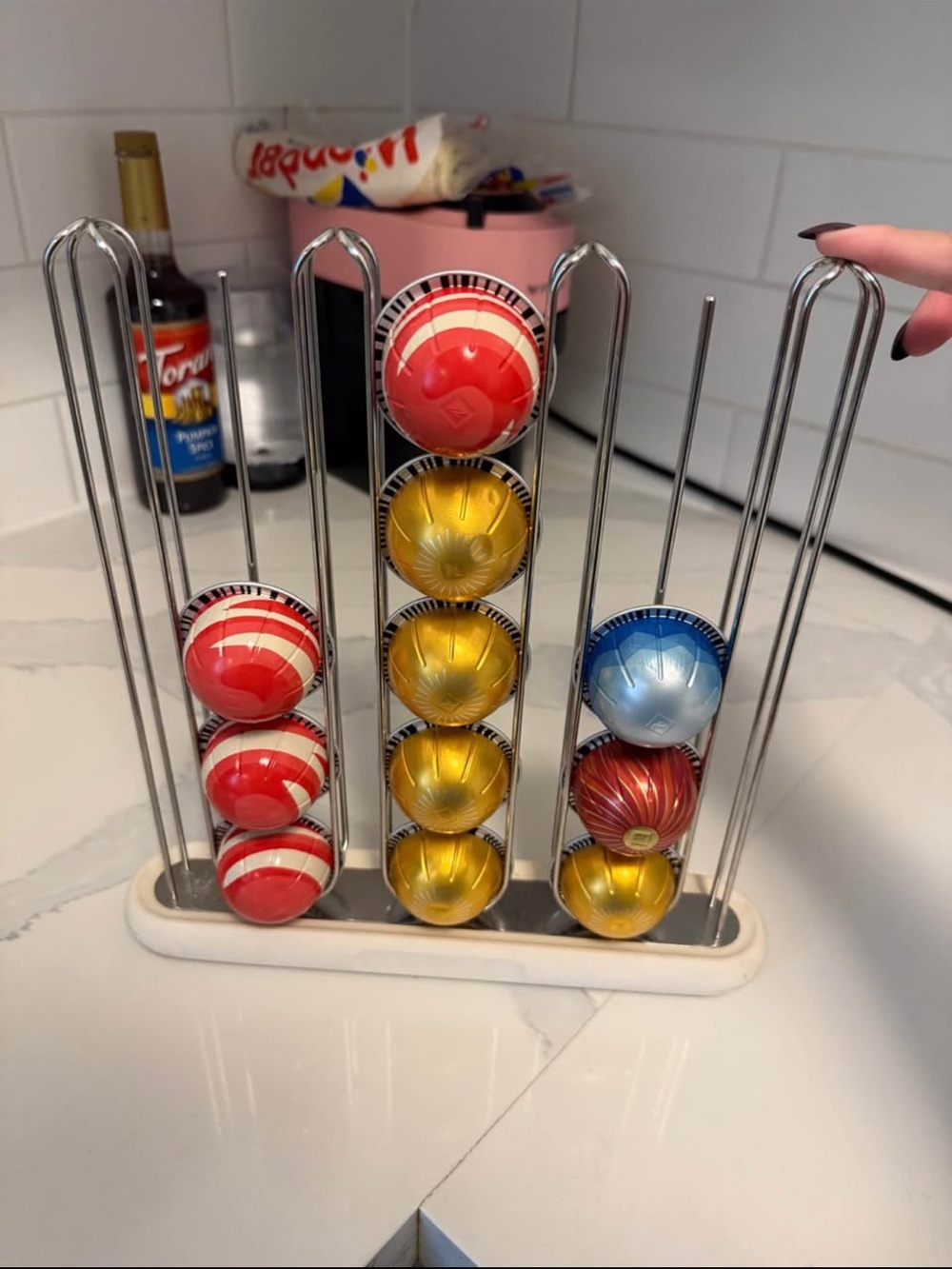 Nespresso Vertical Capsule Display -